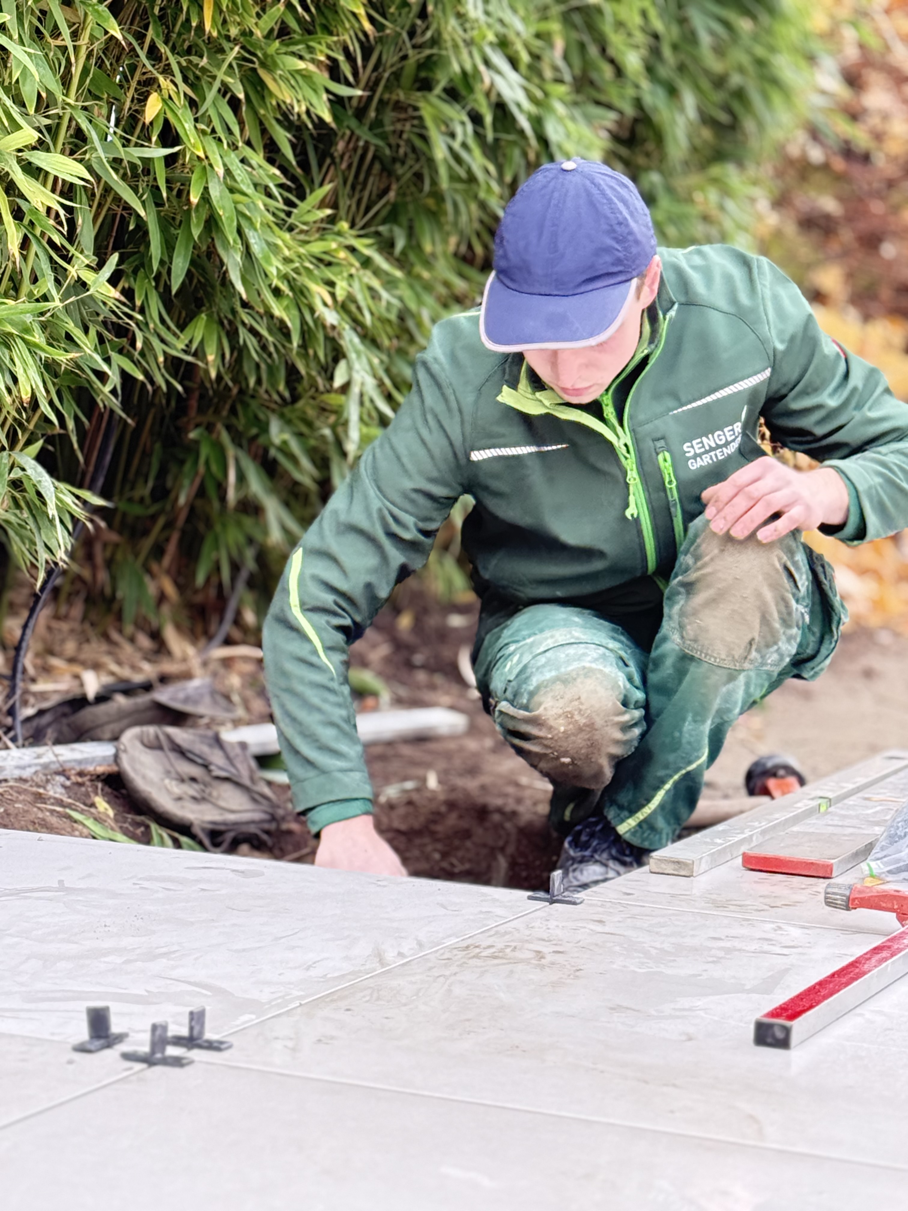 Hilfsarbeiter/in bei Senger Gartendesign im Galabau